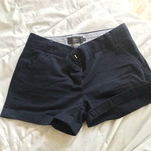 JCrew Chino Navy blue shorts